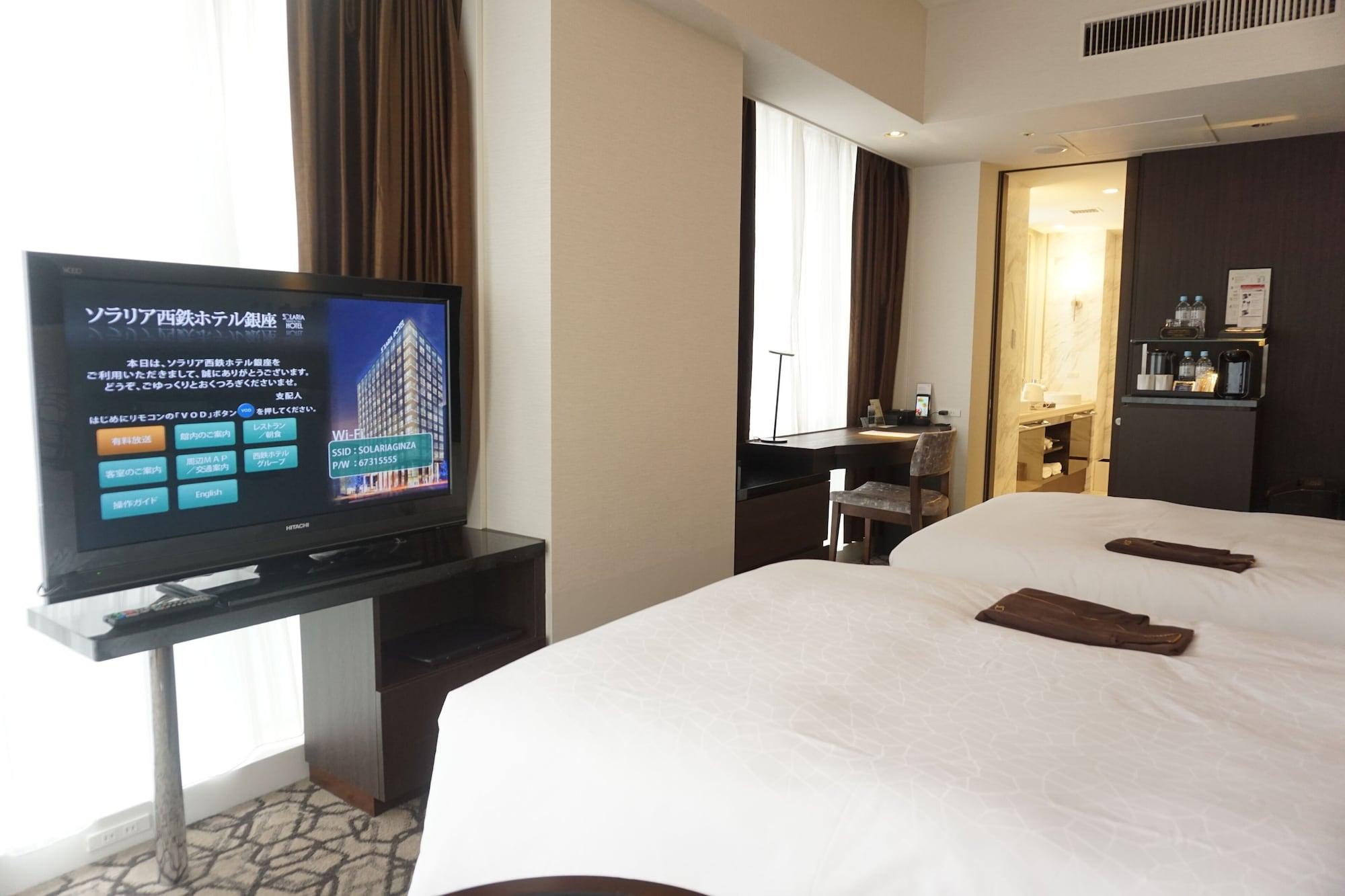 Solaria Nishitetsu Hotel Ginza Tokyo Dış mekan fotoğraf